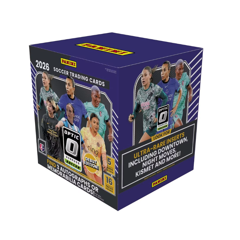 2026 Panini Donruss Optic NWSL Soccer Hobby 12 Box Case