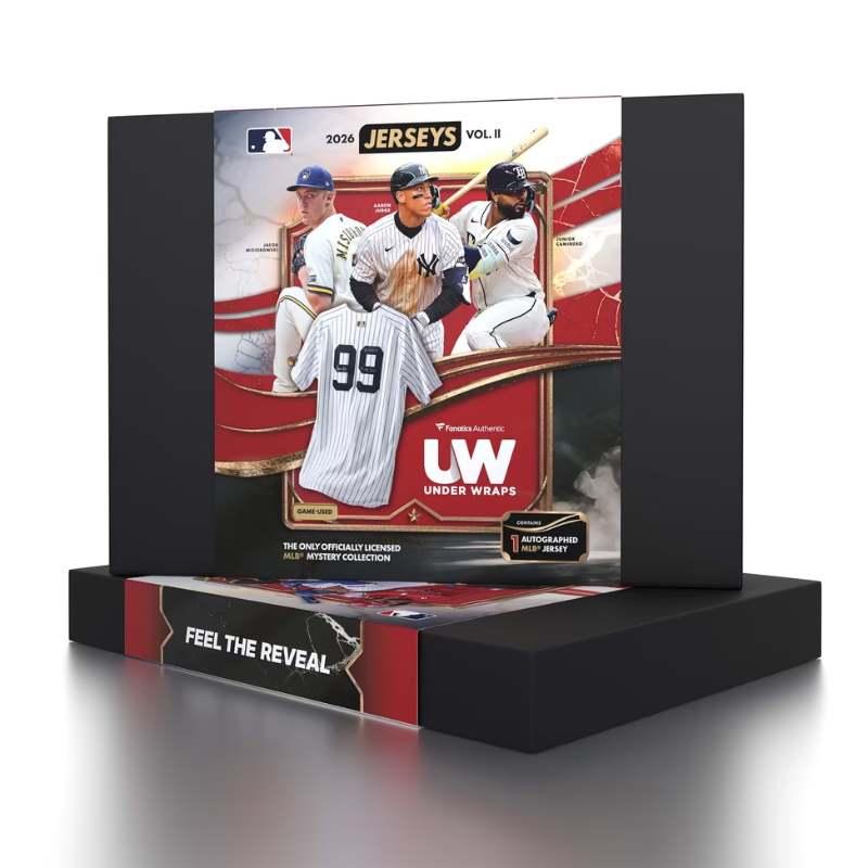 2026 Fanatics Under Wraps MLB Baseball Jersey Vol. 2