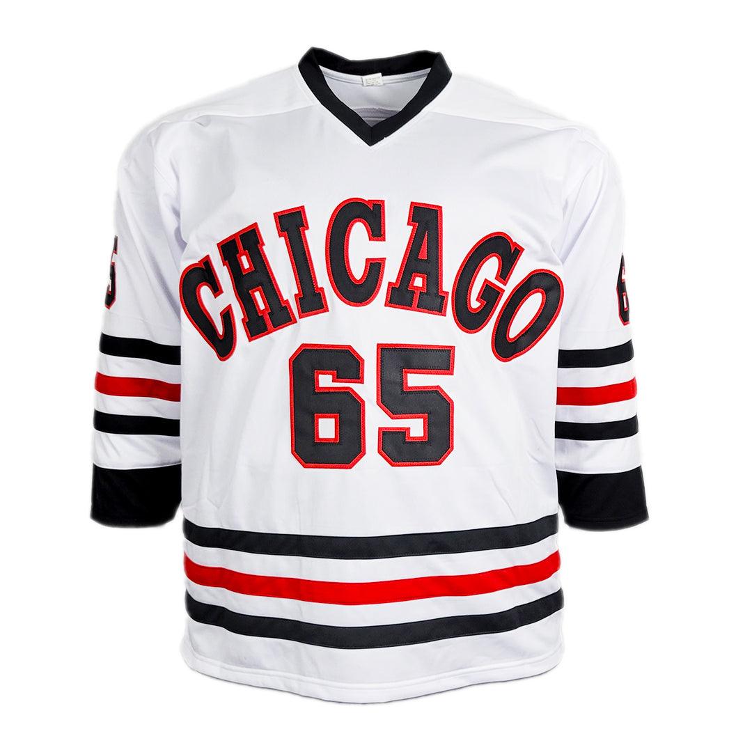 Andrew Shaw Signed Chicago White Hockey Jersey (JSA)