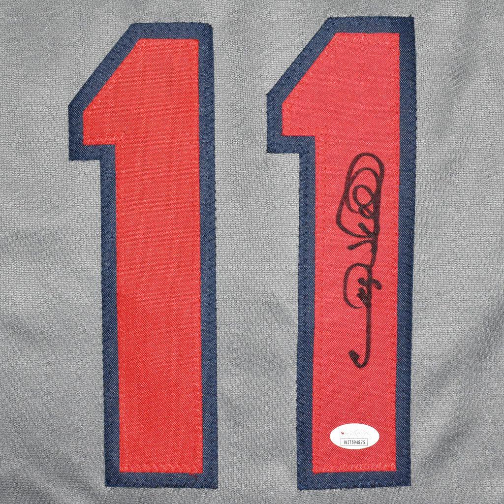 Gary Sheffield Signed Atlanta Grey Baseball Jersey (JSA)