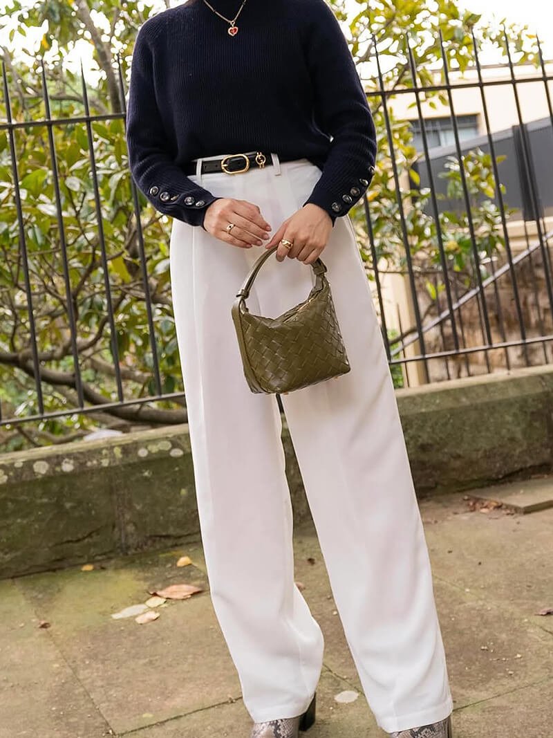 Mica Mini Woven Bag