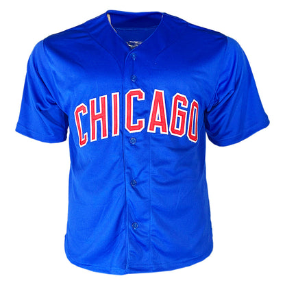 Sammy Sosa Signed Chicago Blue Signed on #2 Baseball Jersey (Beckett)