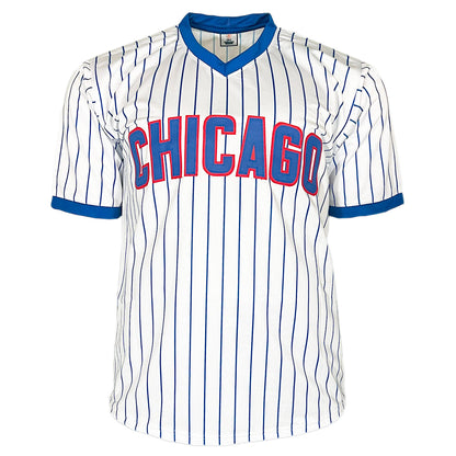 Sammy Sosa Signed Chicago Pinstripe Baseball Jersey (Beckett)