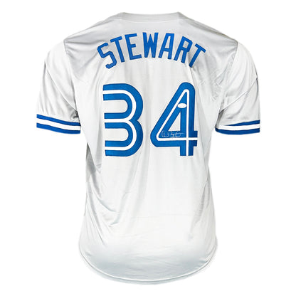 Dave Stewart Signed Toronto Gray Baseball Jersey (JSA)