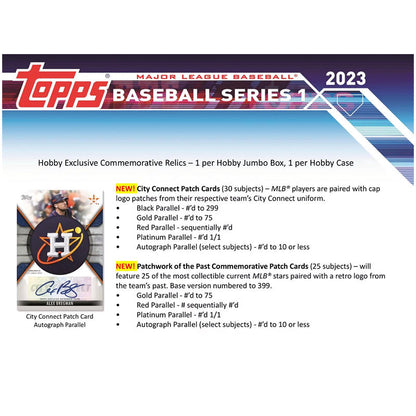 2023 Topps Series 1 Baseball Hobby Box