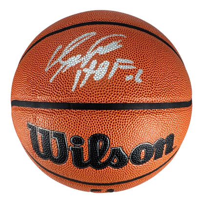 Dominique Wilkins Signed HOF 06 Inscription Wilson Authentic Series Basketball (JSA)