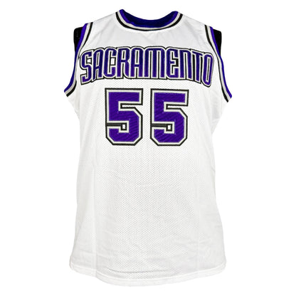 Jason Williams Signed Sacramento White Basketball Jersey (JSA)