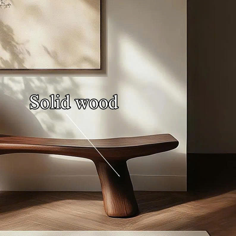 Custom Bench Solid Wood Home Decor Garden Decoration Personalized Gift