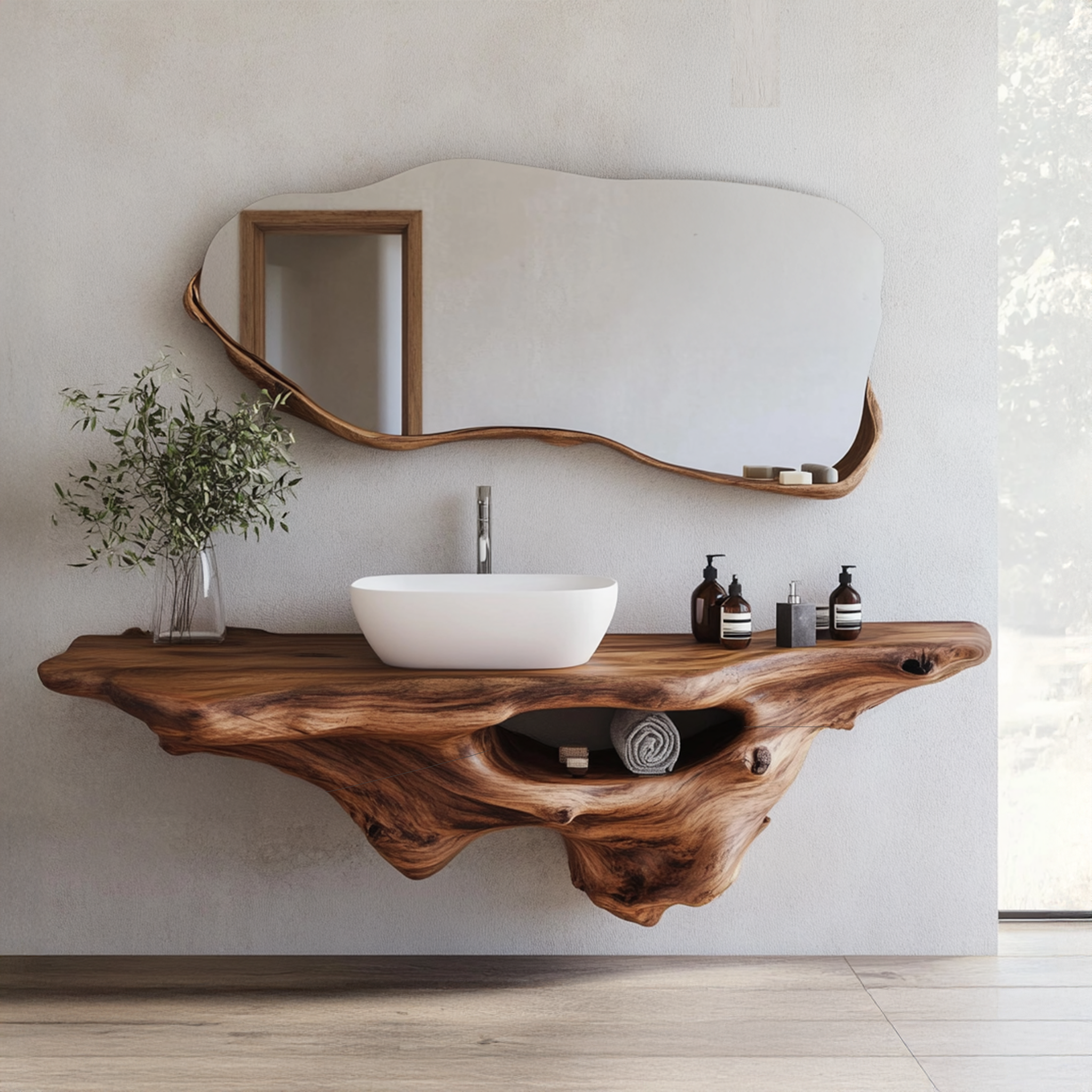 Farmhouse Bathroom Vanity For Renovation