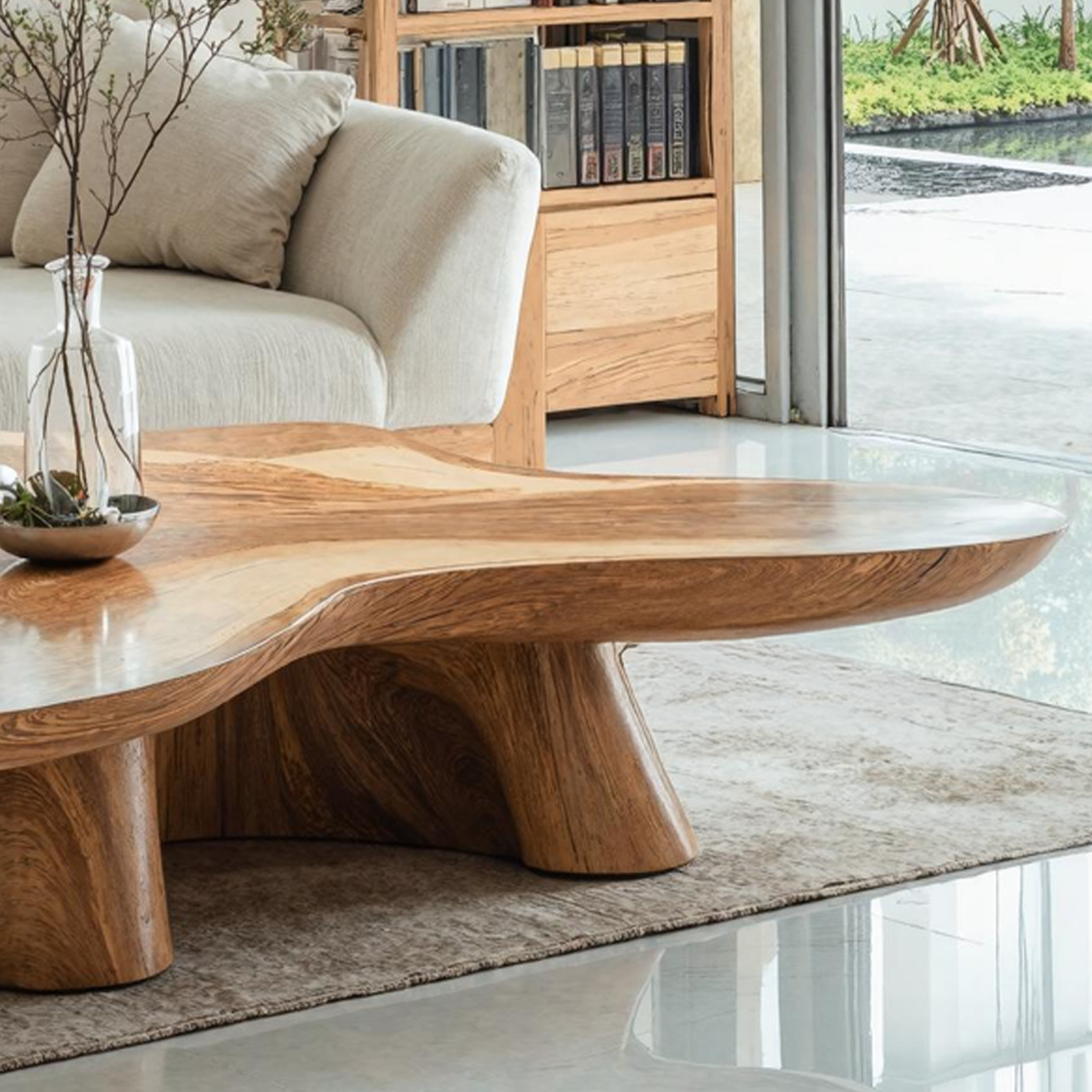 Farmhouse Wood Table For Stylish Furniture Decor