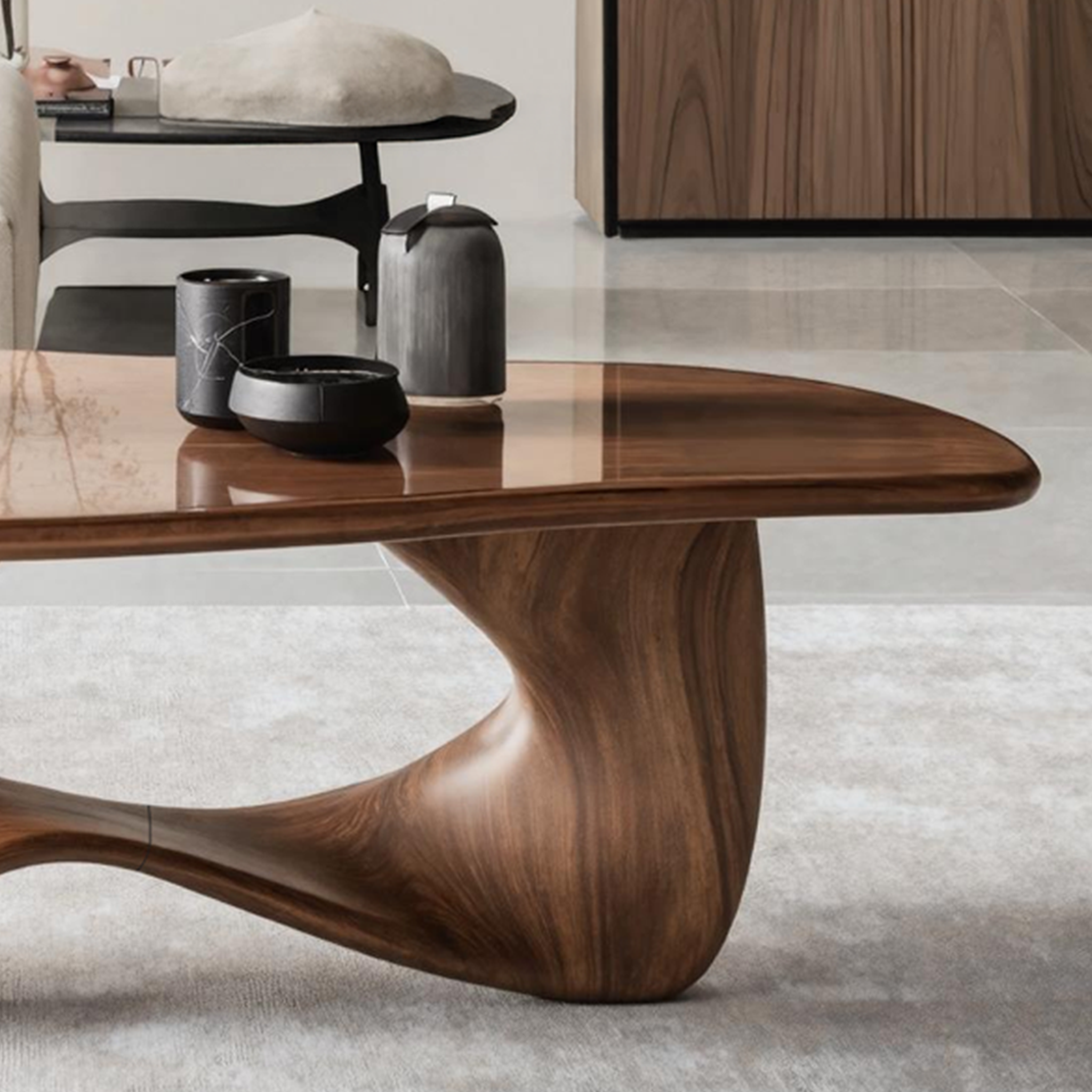 Rustic Low Table For Vintage Furniture Decor