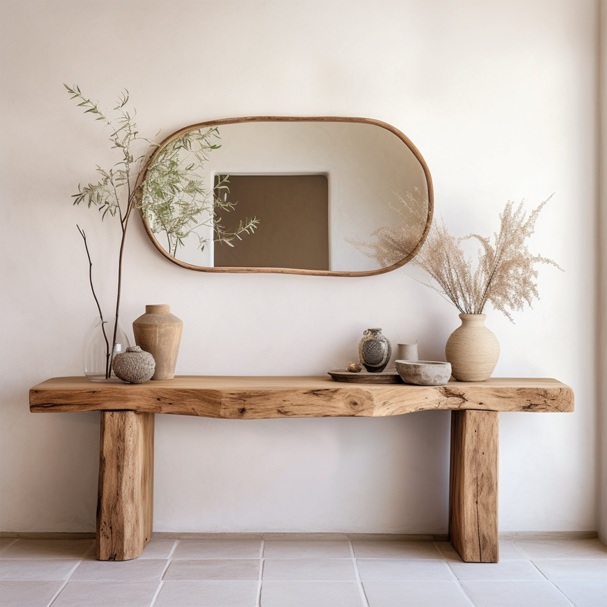 Living Edge Side Table Modern