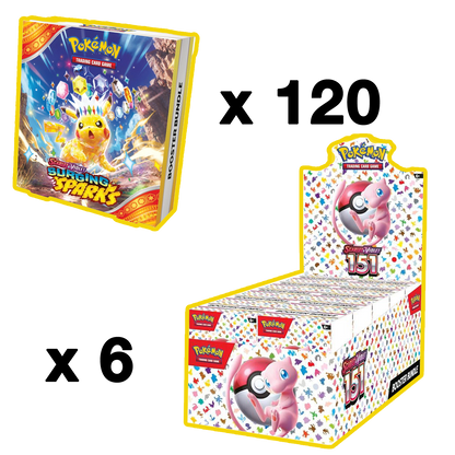 151 & Surging Sparks Booster Bundle - Bundle